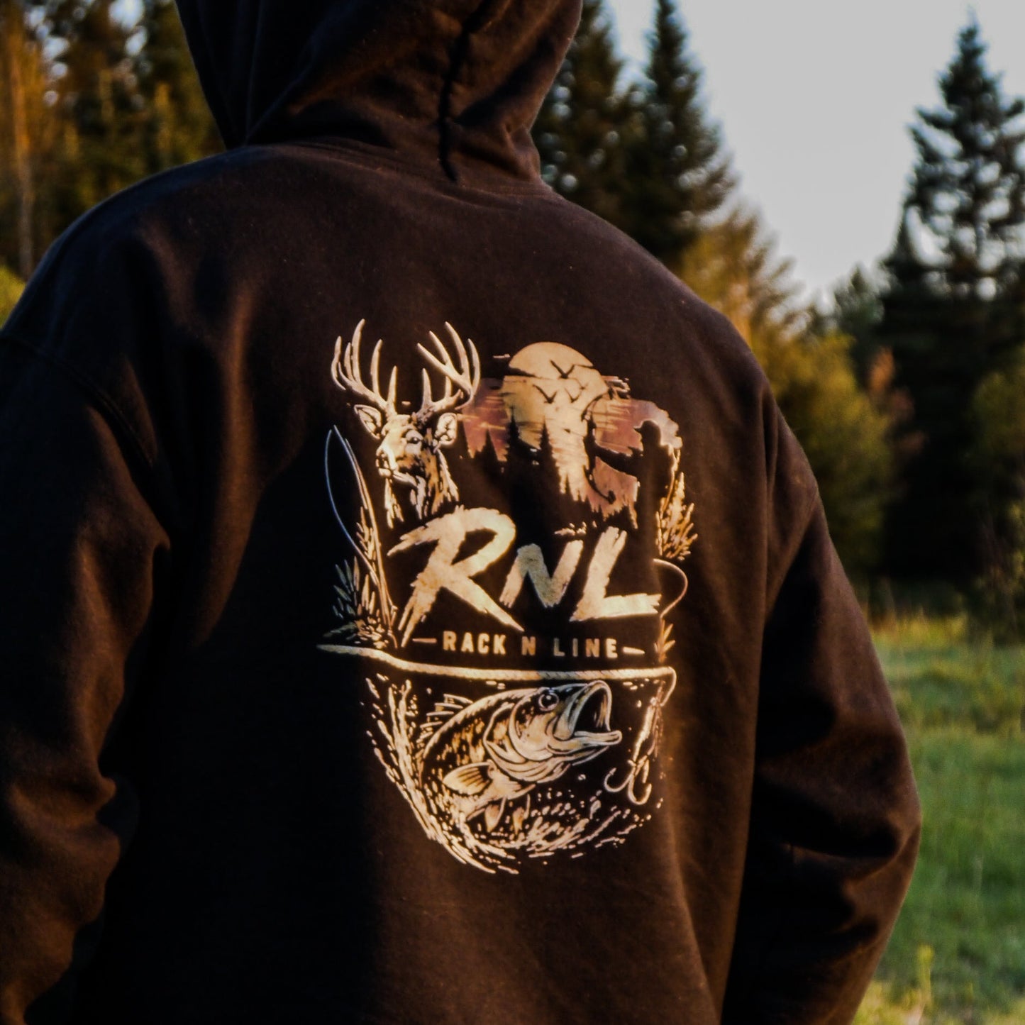 Hoodie RNL chasse et pêche