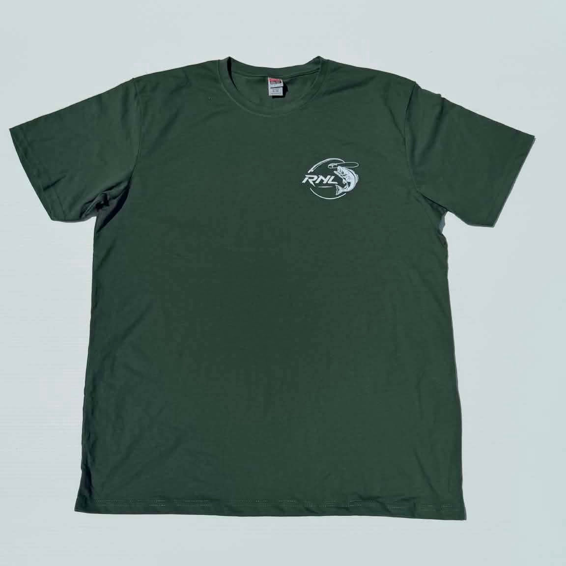 Rack N Line Bass Strike Tee – Forest Green