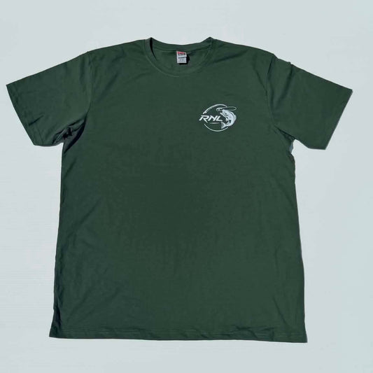 Rack N Line Bass Strike Tee – Forest Green